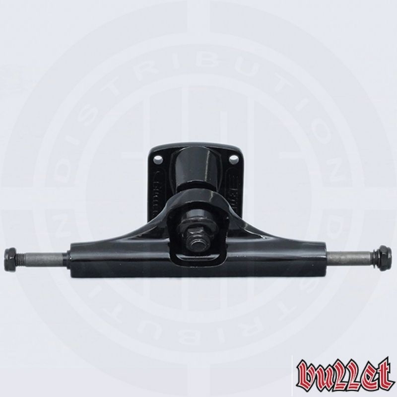 BULLET 140mm Black Standard Skateboard Trucks