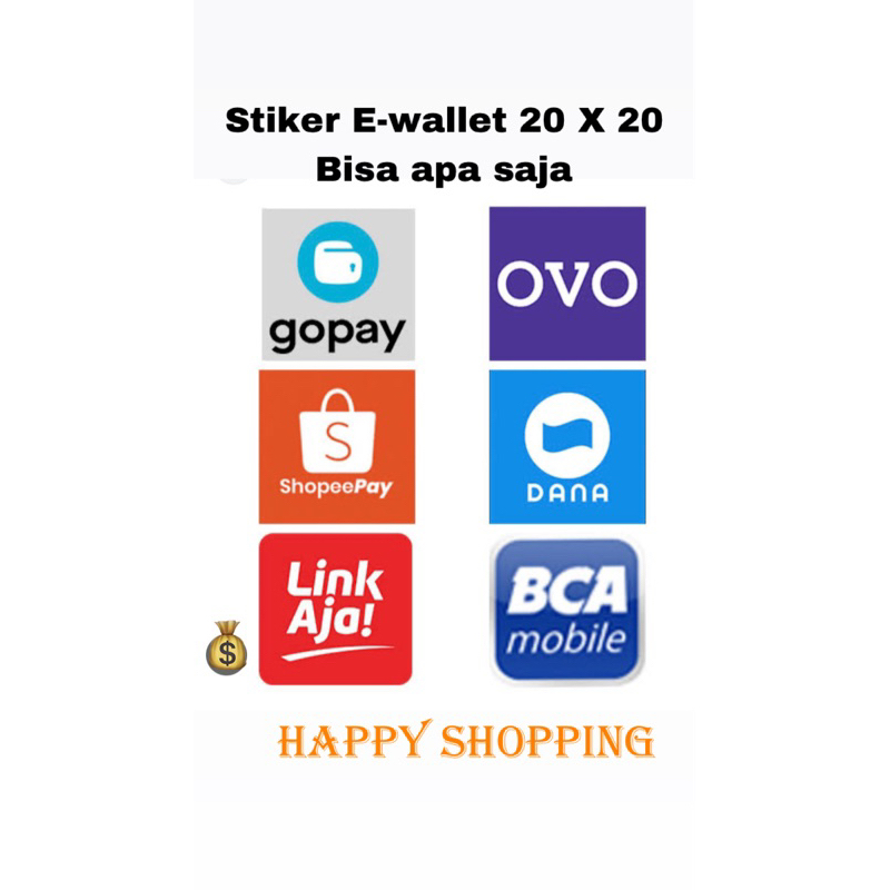 Jual Stiker E-wallet | Shopee Indonesia