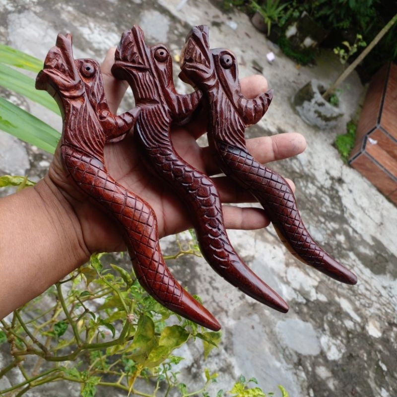 Once pipa cangklong Galih asem original/pipa once galih asem ukir/pipa Galih asem