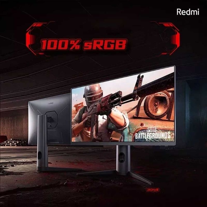 Redmi Gaming Monitor 23.8 Inch 240Hz 1080p IPS AMD FreeSync 1ms GTG - RMGMNT238HF