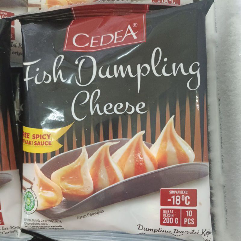 

CEDEA FISH DUMPLING CHEESE 200 GR