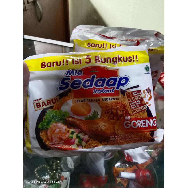 

READY STOK LANGSUNG KIRIM MI SEDAP GORENG PAKET ISI 5