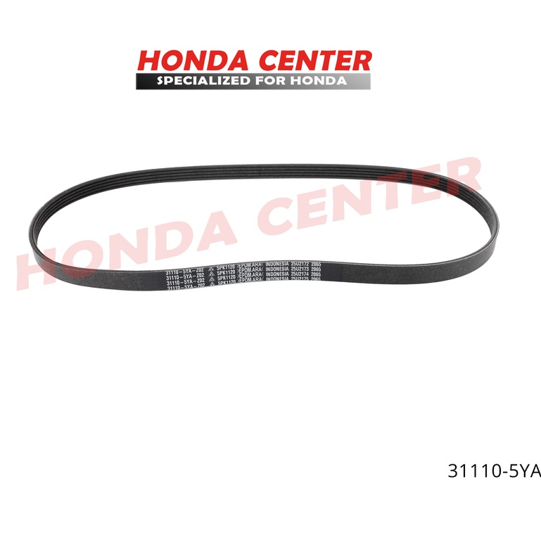 original honda 5PK 1120 fanbelt fan belt tali kipas belting honda brio 2017 2018 2019 2020 2021 2022 31110-5YA-Z02