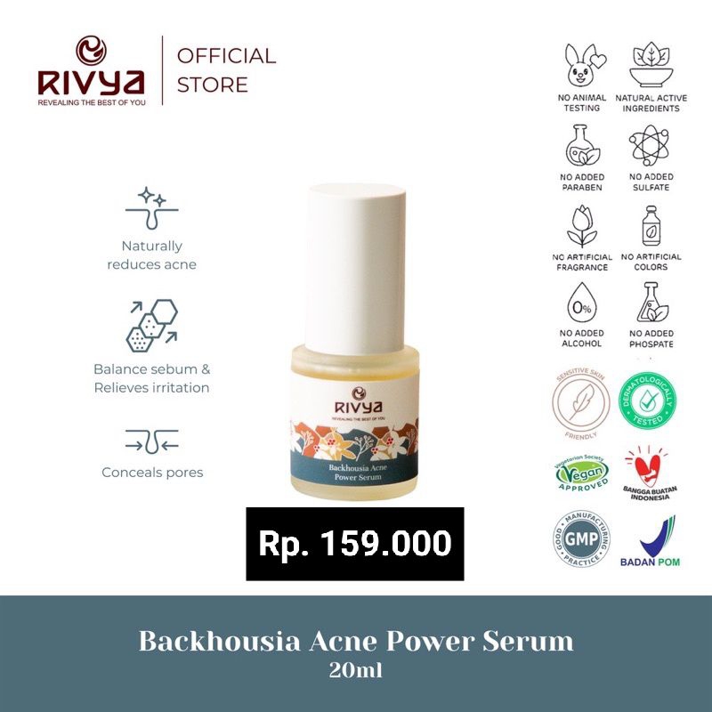 RIVYA Backhousia Acne Power Serum