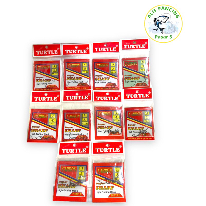 Kail/Kawat Pancing Carbon Sharp Turtle