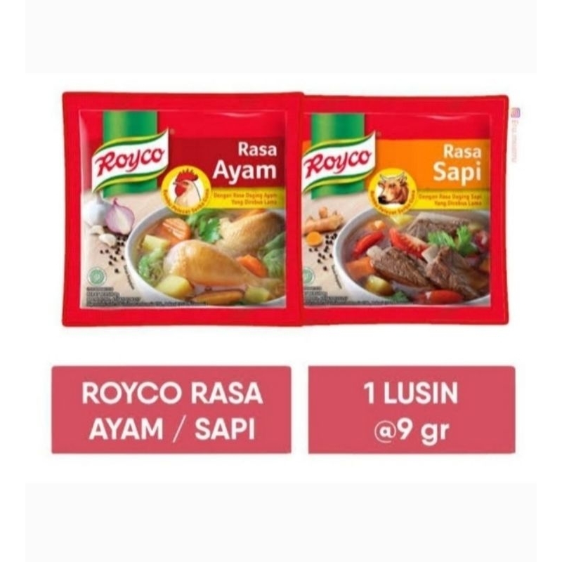 

ROYCO SAPI & AYAM (12Pcs)