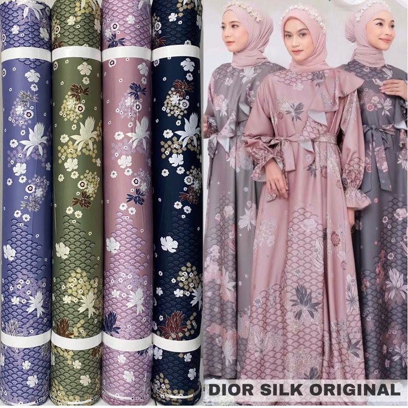 Kain D.Silk motif Andhaya harga persetengah meter 0.5m