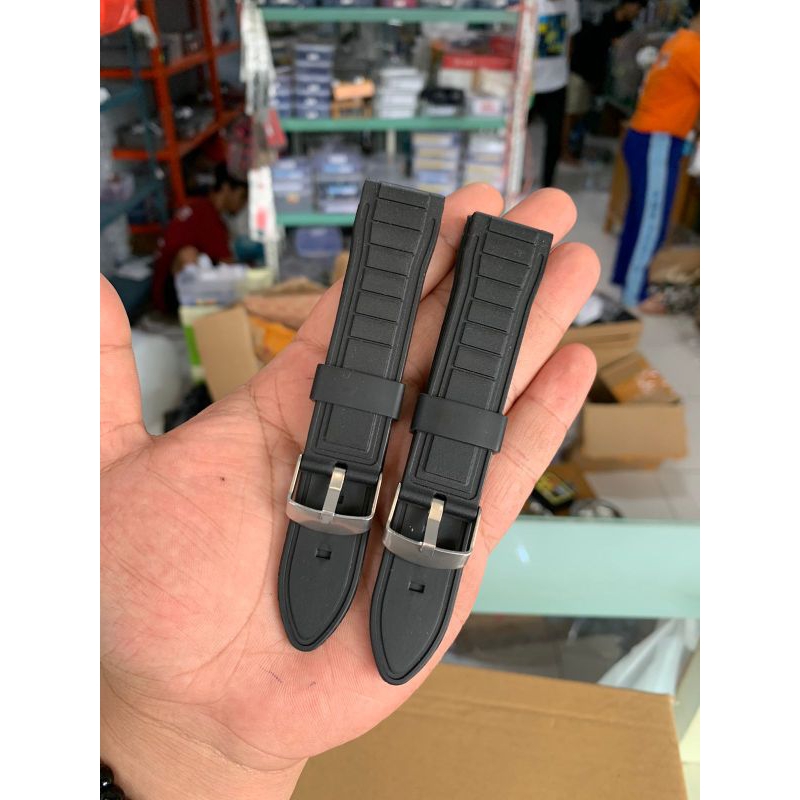 Strap Tali Jam Tangan Karet rubber model Keren