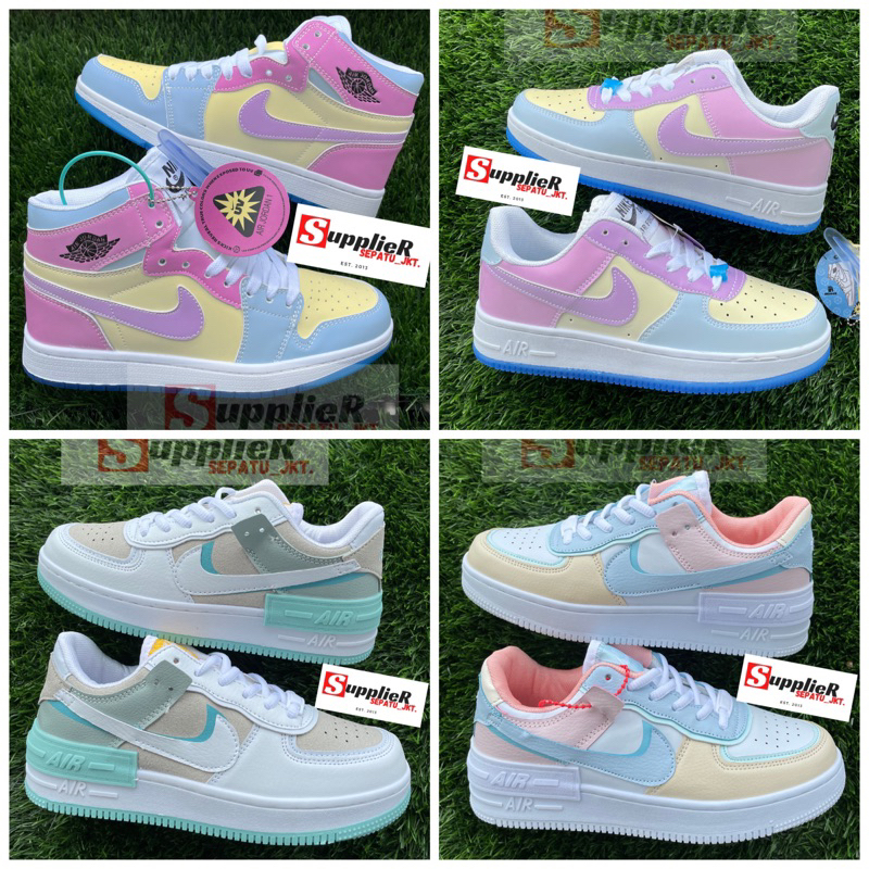 SEPATU AIR FORCE 1 UV CHANGE COLOR IN SUN ( BISA BERUBAH WARNA DIBAWAH TERIK MATAHARI)WOMEN