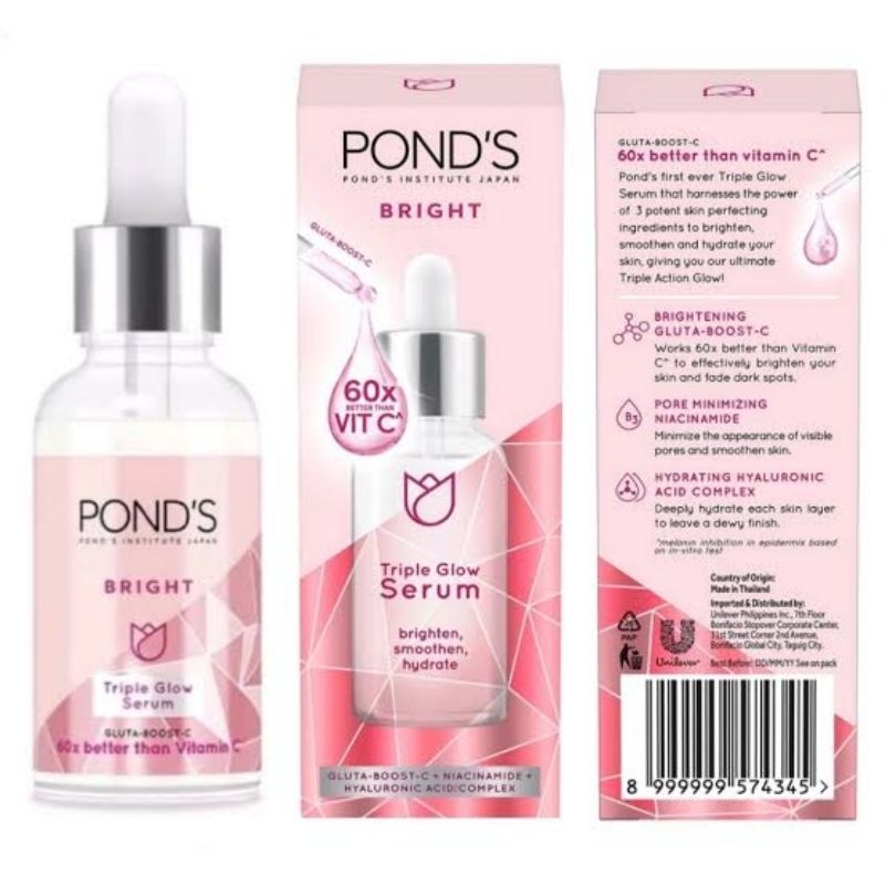 PONDS Bright Beauty Triple Glow Serum 30 gr