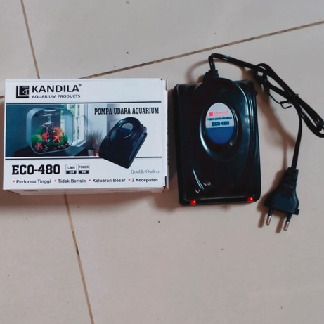 KD ECO 480 KANDILA AERATOR 2 LUBANG AIRPUMP AQUARIUM POMPA UDARA AQUARIUM