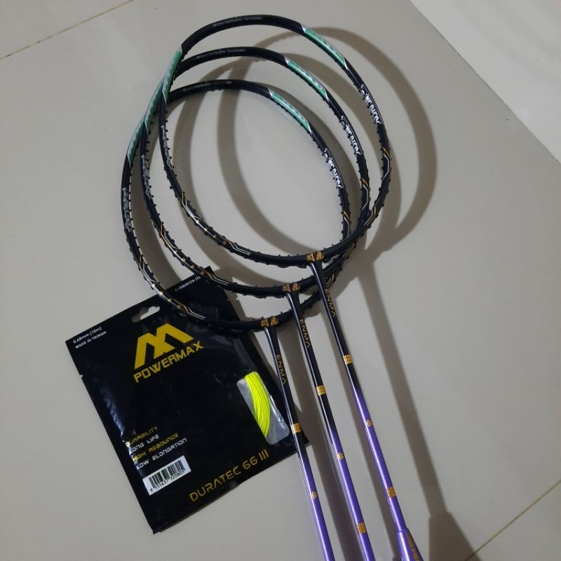 Raket Badminton VCTR One Piece Black ENMA GO PREMIUM