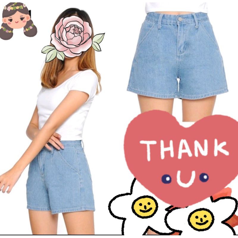 Hotpants wanita / celana pendek jeans /  celana jeans / celana hotpants denim hitam