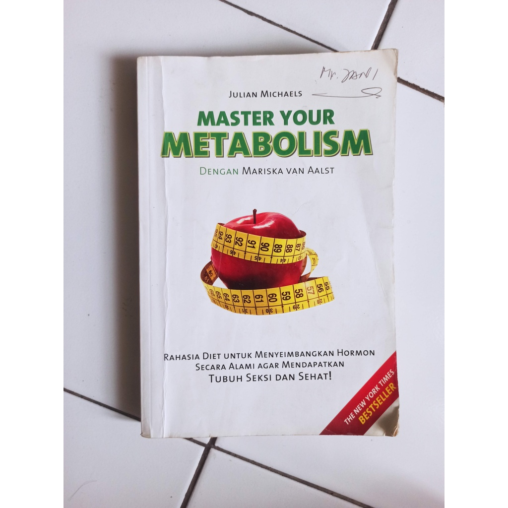 Buku Master Your Metabolism Dengan Mariska van Aalst