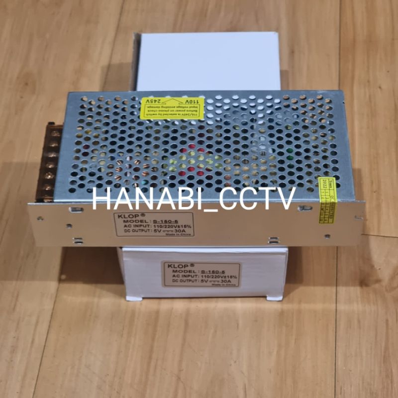 Power Supply 5V 30A Travo New KLOP
