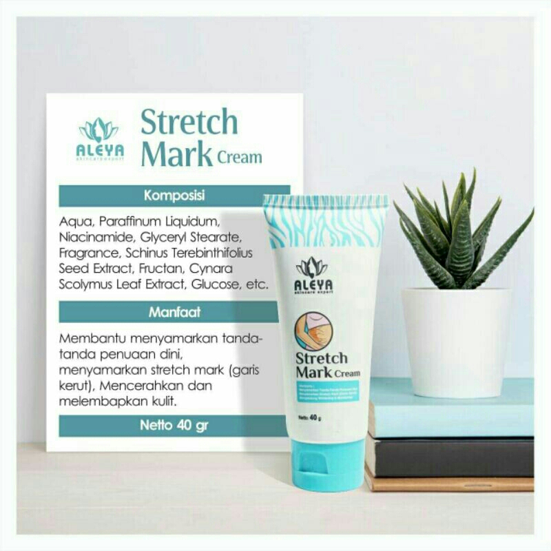 Stretchmark cream aleya aman bumil busui BPOM