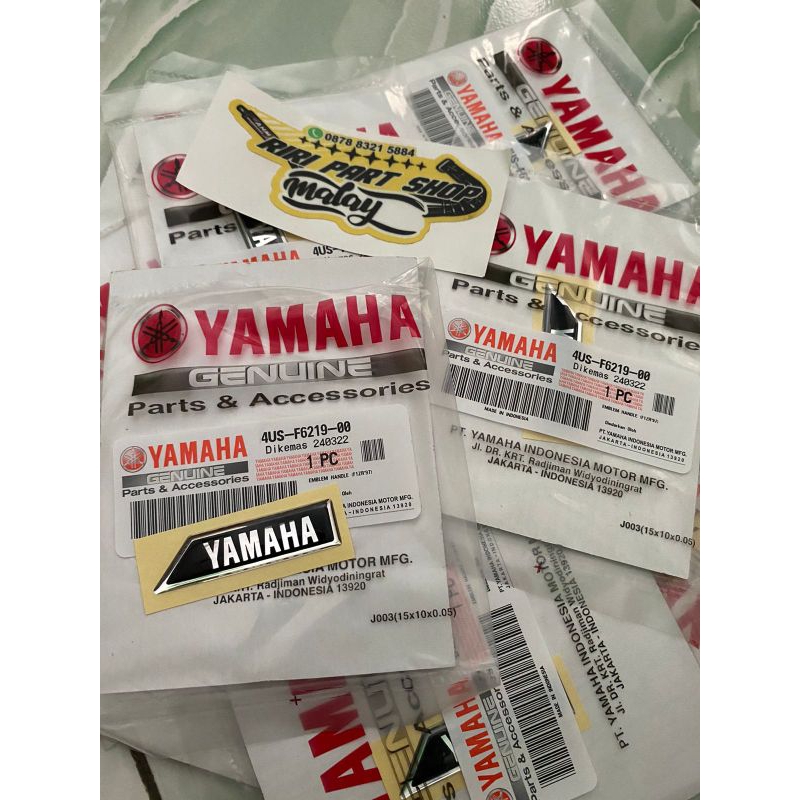 EMBLEM MIKA SPIDOMETER  FIZ R ORIGINAL YAMAHA