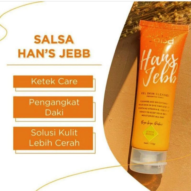 Salsa Hans Jebb Spa Penghilang Daki Gel Skin Cleanser Lulur Tanpa Bilas 110gr