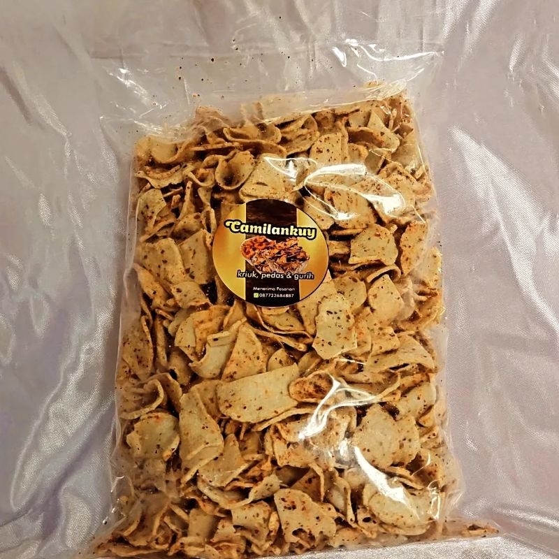 

Basreng Daun Jeruk Pedas