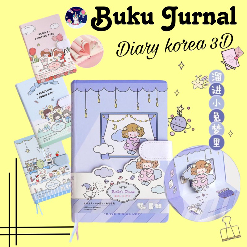 Notebook Diary Journal Agenda Diary Motif karakter