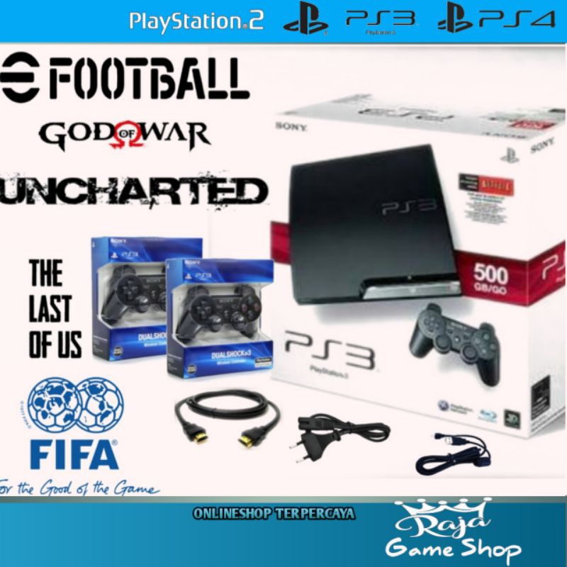 playstation 3 slim seri 25xxx hdd 500 gb full games