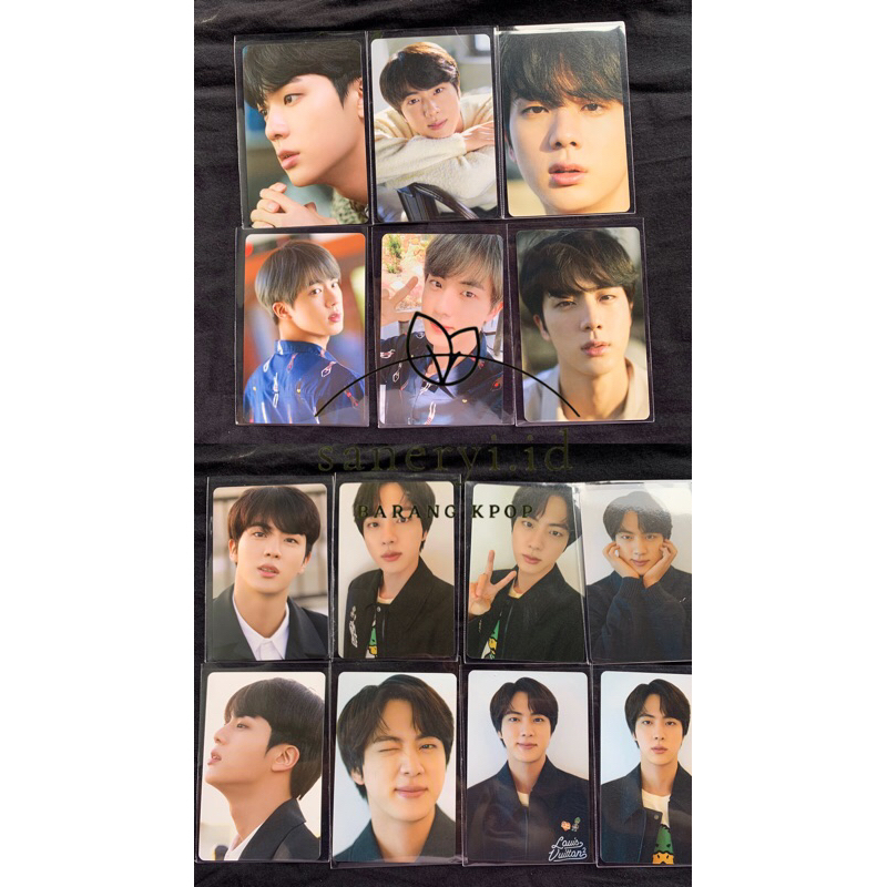 PC BTS SEOKJIN JIN RJ DICON 101 OFFICIAL PHOTOCARD JIN BTS