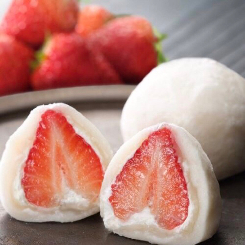 Bitter’s Chocolate - Strawberry Mochi Ichigo Daifuku Isi 3 Pcs