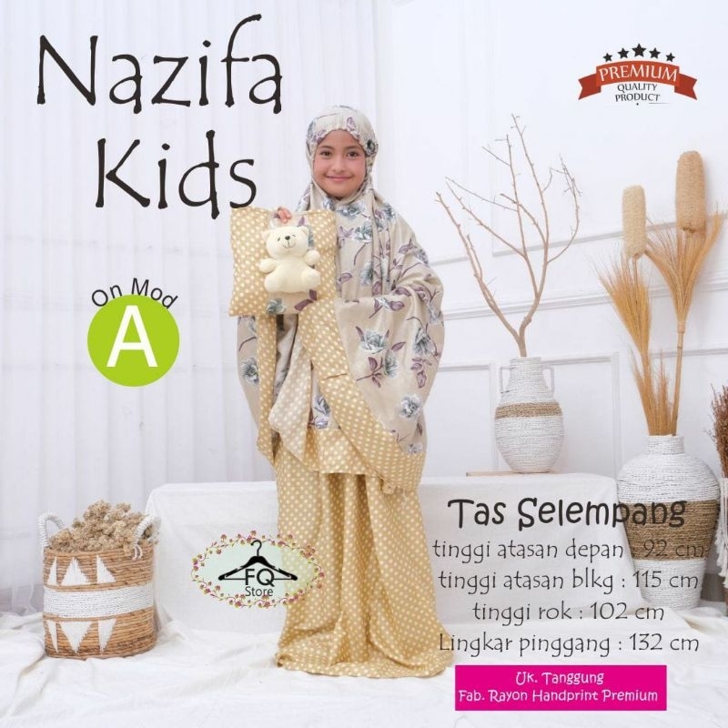 Mukena anak Nazifa Kids