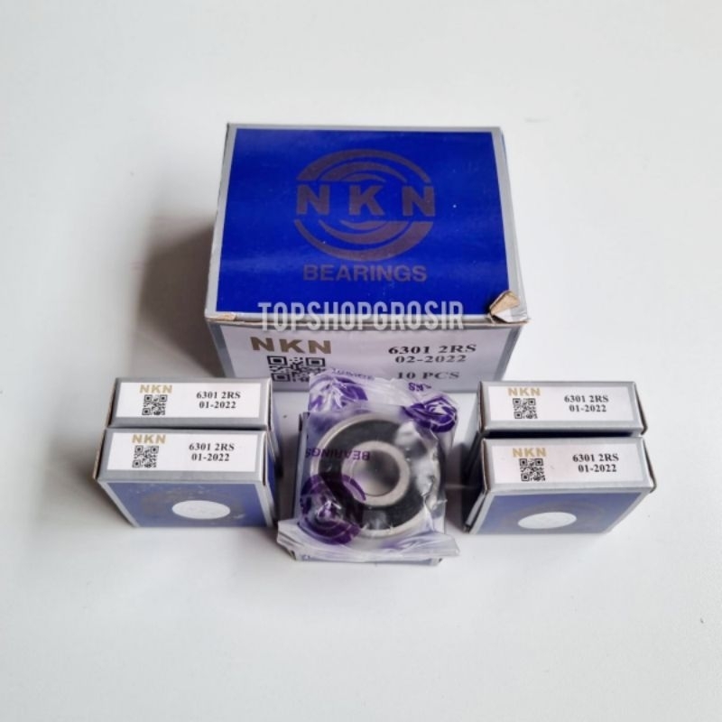 Lahar Bearing Roda 6301 2RS (NKN)