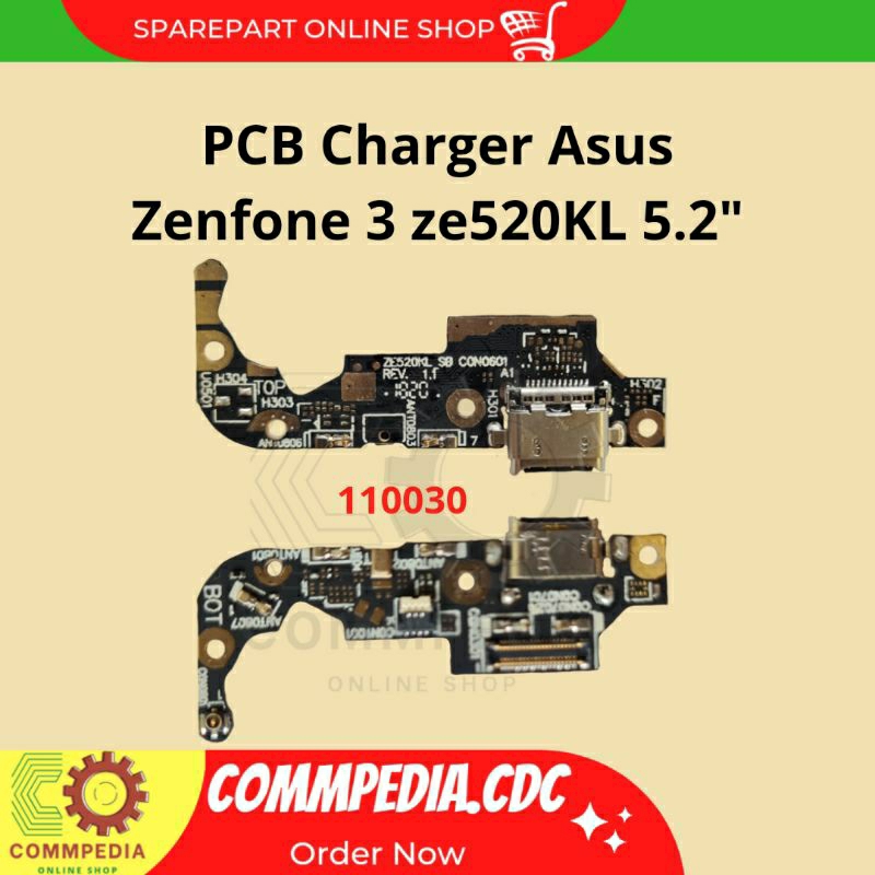 PCB Charger Asus Zenfone 3 ze520KL