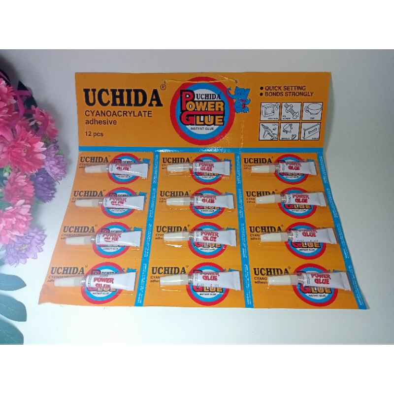 

lem power glue uchida / harga satuan dan lusin