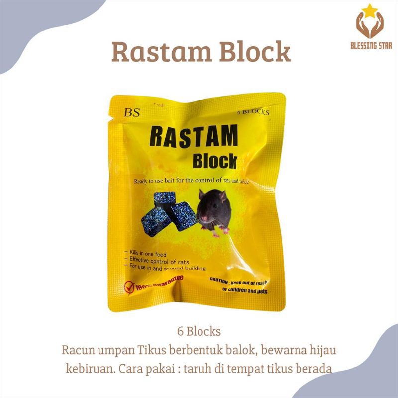 Rastam block racun Tikus Basmi Tikus got ampuh garansi mati kering
