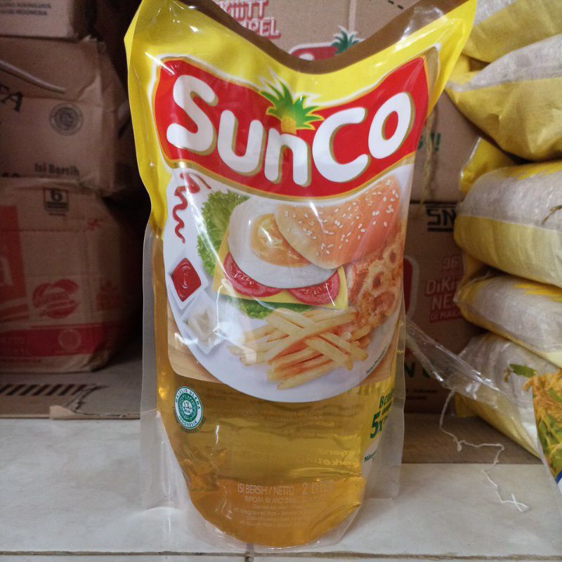 

Minyak goreng SUNCO 2lt