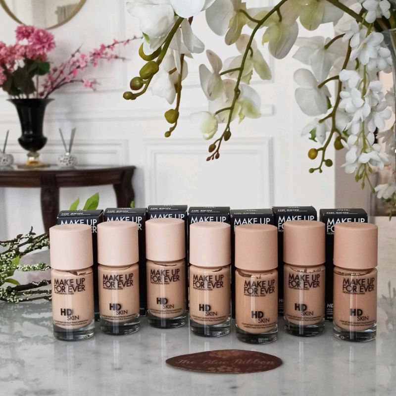MUFE NEW PACKAGING &amp; BETTER FORMULA !! FULL SIZE MAKEUP FOR EVER HD SKIN FOUNDATION