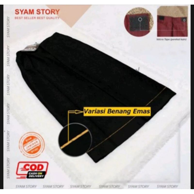 RB sarung instan anak rok syam story / sarung anak wadimor / sarung anak rok shalat / sarung instan