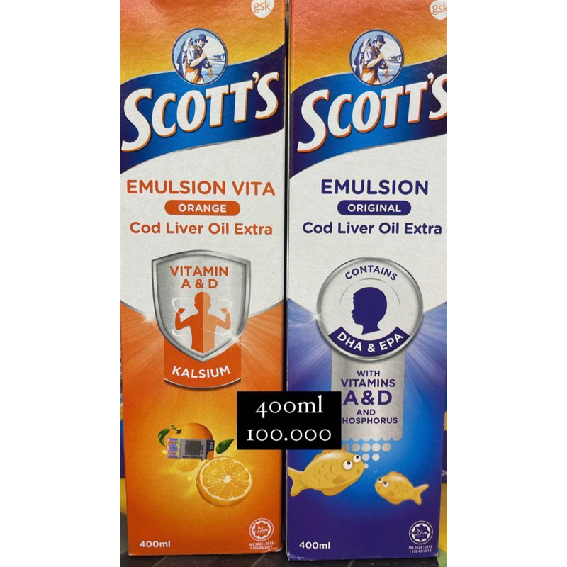 SCOTT’s Malaysia Emulsion 400ml Original
