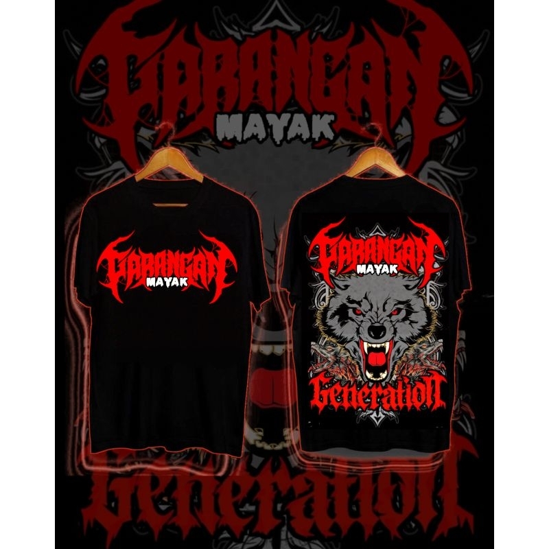 kaos garangan mayak generation