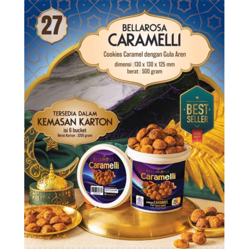 

1 TOPLES BELLAROSA CARAMELLI GULA AREN