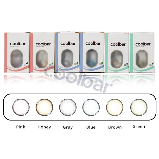 COOLBAR Soflens Grey brown lensa mata softlens minus 14.2MM Normal Sisse Lens