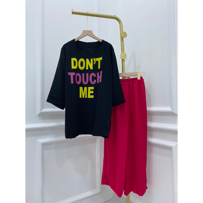 SET VIRAL CRINKLE DONT TOUCH SABLON ABG HITS MURAH GROSIR SUPPLIER MODELLANO