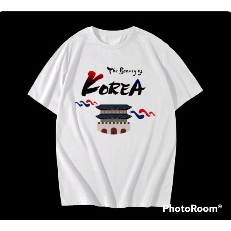 Kaos Negara korea- Kaos Souvenir Negara korea - KAOS OLEH OLEH korea - BAJU korea 01