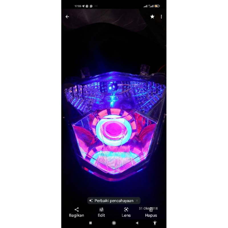 Reflektor Lampu Beat ESP Projie Super Terang Termurah