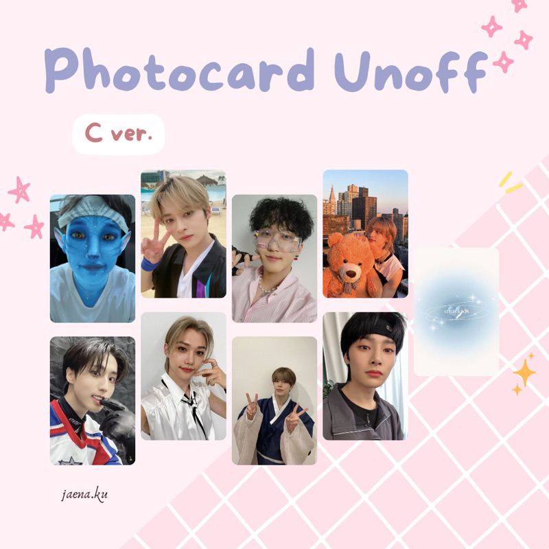 [STRAY KIDS] PHOTOCARD SELCA #1 STRAY KIDS UNOFFICIAL