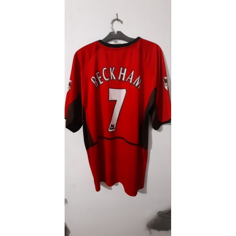 Jersey Beckham Manchester United home 2002/2003