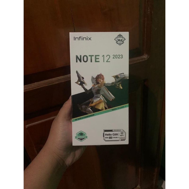 Infinix note 12 2023 8/256gb garansi resmi