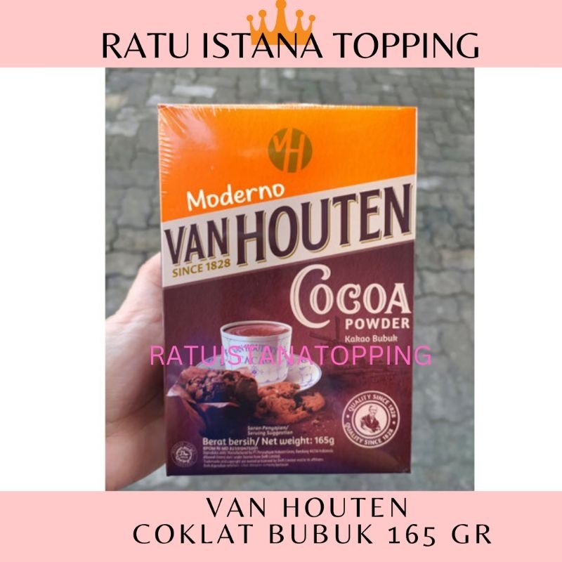 

COKLAT BUBUK VAN HOUTEN 165 GRAM COCOA POWDER KAKAO COKELAT BUBUK