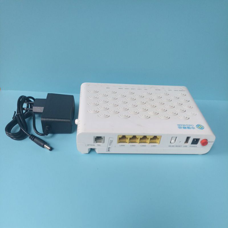 MODEM ZTE F640 V6 LIKE NEW (ADAPTER BARU)