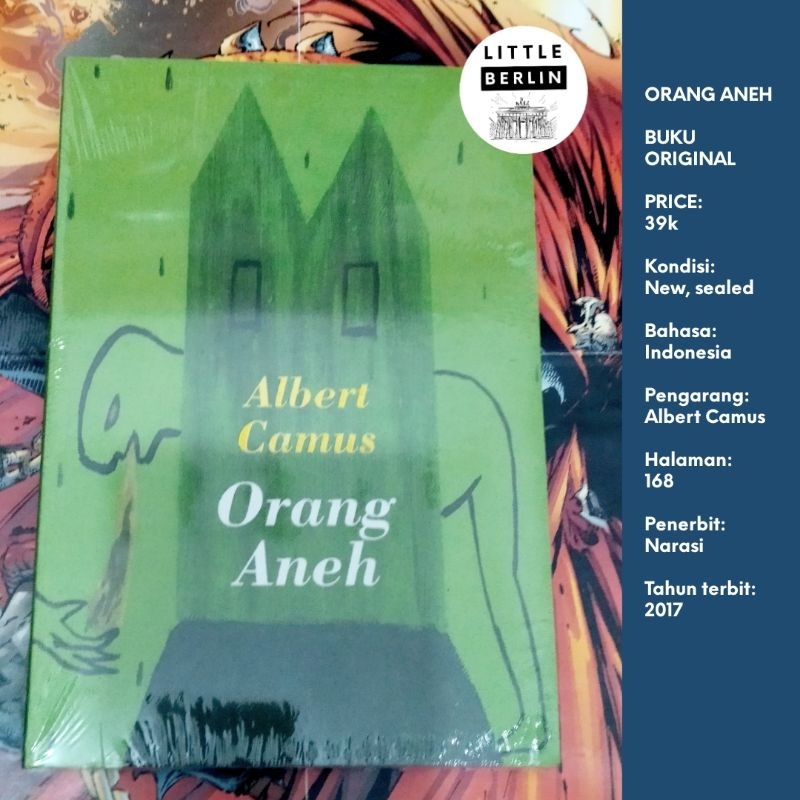 Jual Novel Albert Camus Orang Aneh Buku Albert Camus Eksistensialisme Filsafat Shopee Indonesia