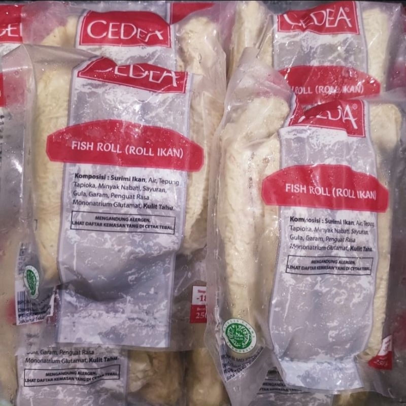 

FISH ROLL CEDEA 250 GR / ROLL IKAN / CEDEA
