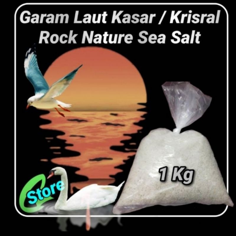 

Garam Laut Kasar 1 Kg
